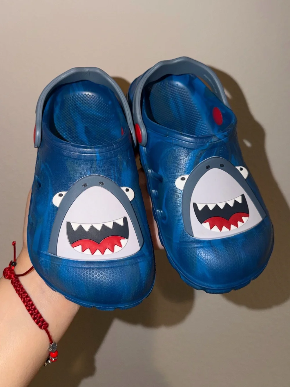 Kids Blue Shark Shoes